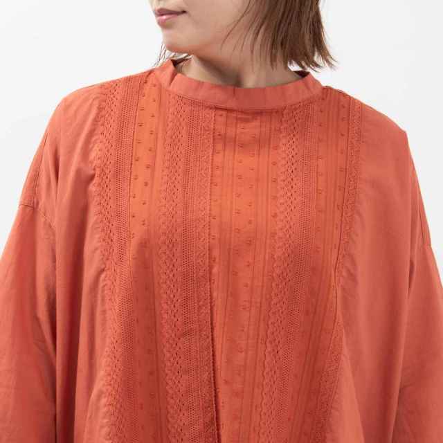 LILASIC トーションレースプルオーバー｜ナチュラルファッション