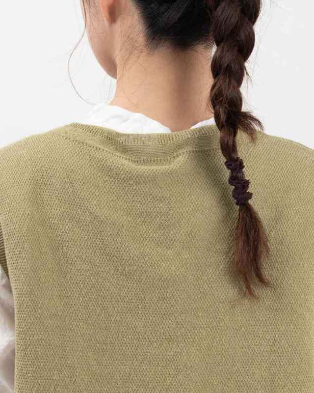 SJ-0048  SO[ ] 鹿の子柄フレアベスト