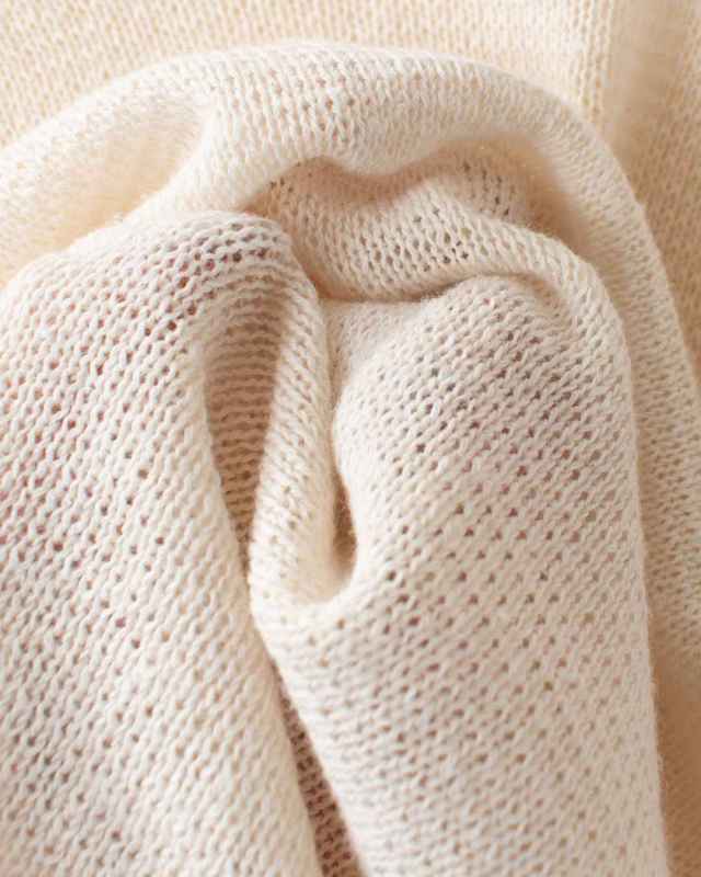 うさとの服ベスト　ヘンプコットン生成りサイズ4 SO[ ] ヘンプコットンフレアベスト｜ナチュラルファッション