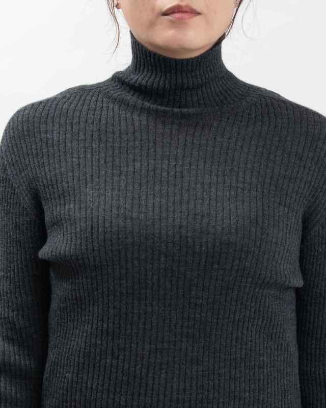 SJ-0066 SO[ ] 2/48ハイゲージニット 軽縮ウールタートルテレコ