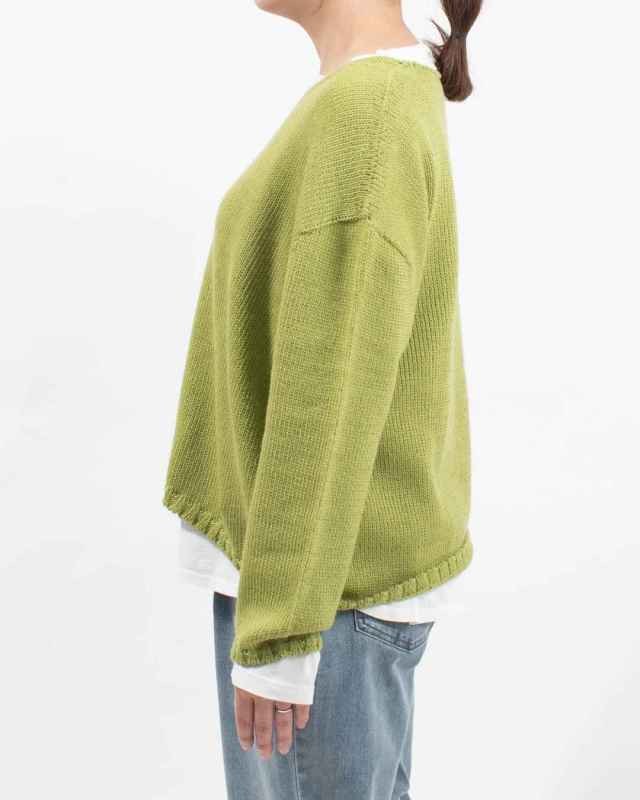 SJ-0077 SO[ ] ロービングVネックプルオーバー