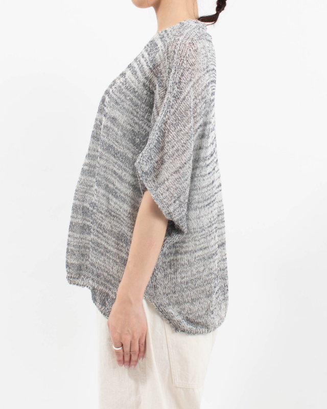 SJ-0104　SO[ ] WASHI mist Vネックドルマンプルオーバー