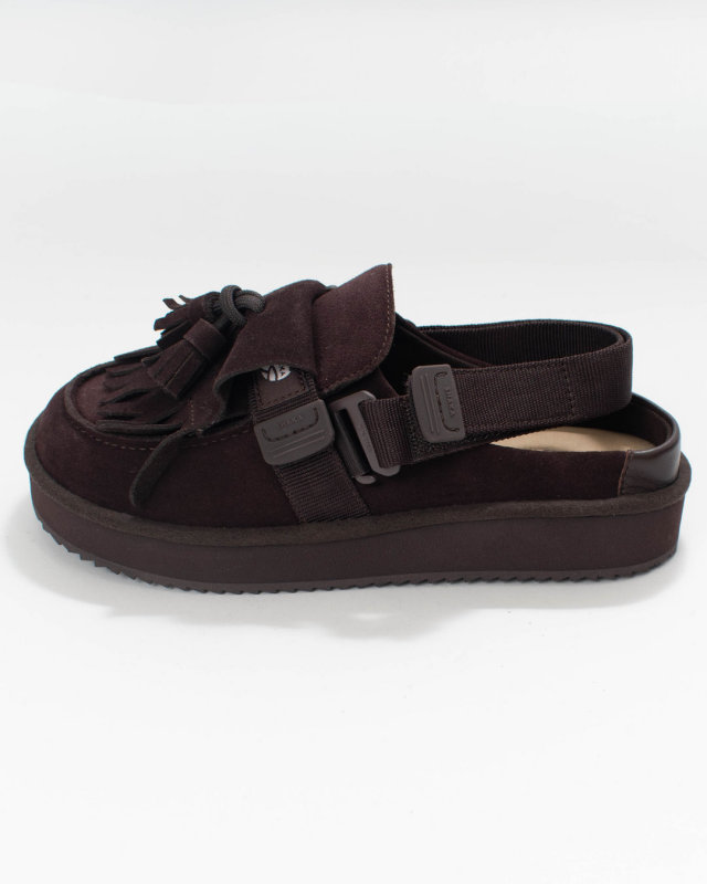SK-296 SHAKA MOC MULE TASSEL SUEDE