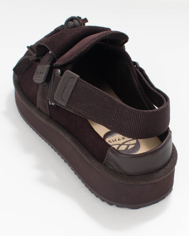 SK-296 SHAKA MOC MULE TASSEL SUEDE