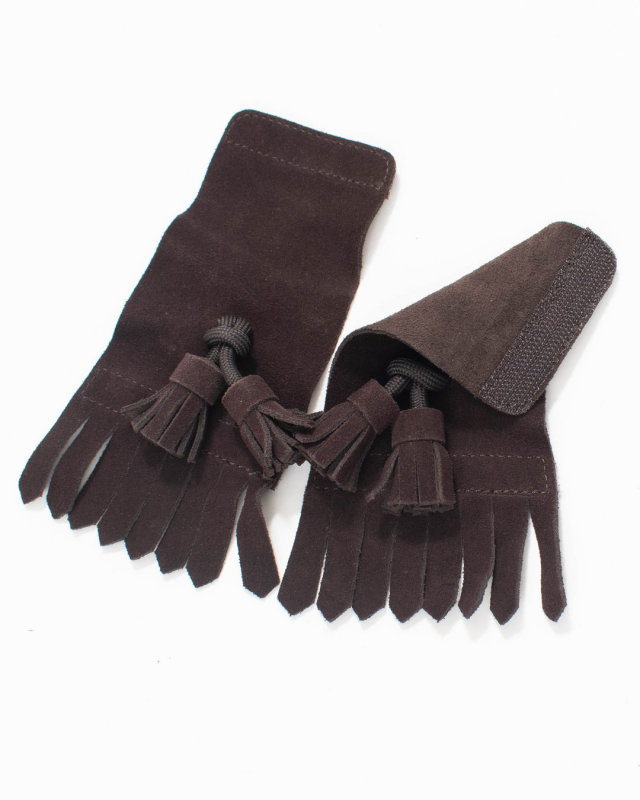SK-296 SHAKA MOC MULE TASSEL SUEDE