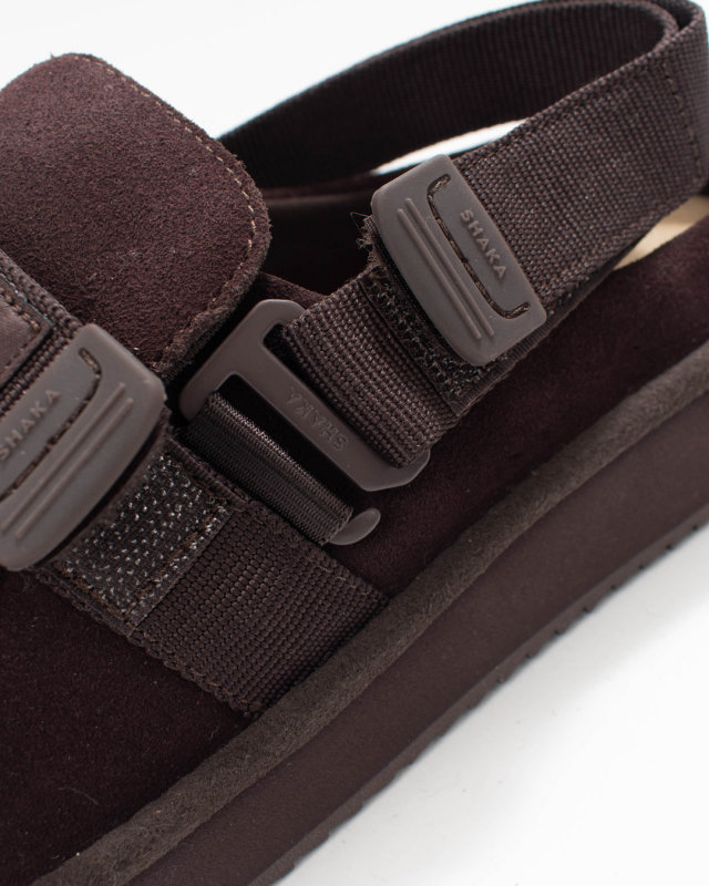 SK-296 SHAKA MOC MULE TASSEL SUEDE