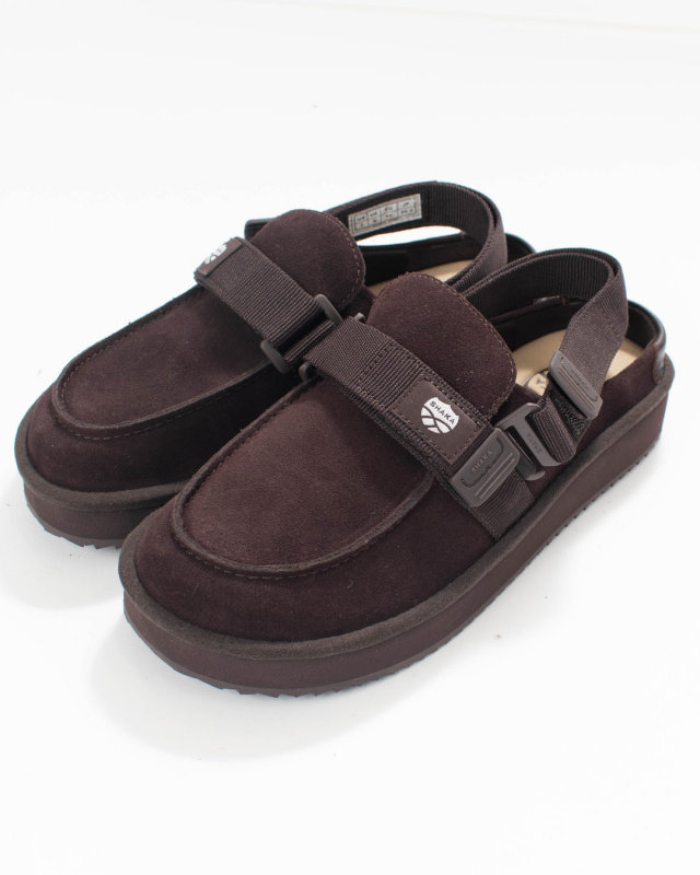SK-296 SHAKA MOC MULE TASSEL SUEDE