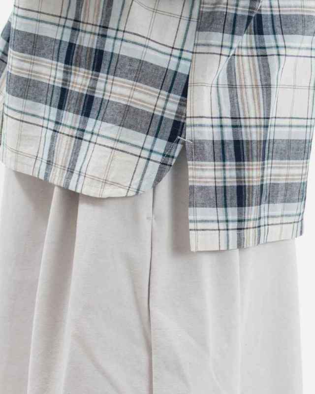 SUN VALLEY サンバレー チェックレギュラーカラーシャツ SK2019254 sunvalley レデース  ナチュラル ブラウス ファッション 服 30代 40代 50代ファッション SUN VALLEY サンバレー チェックレギュラーカラーシャツ