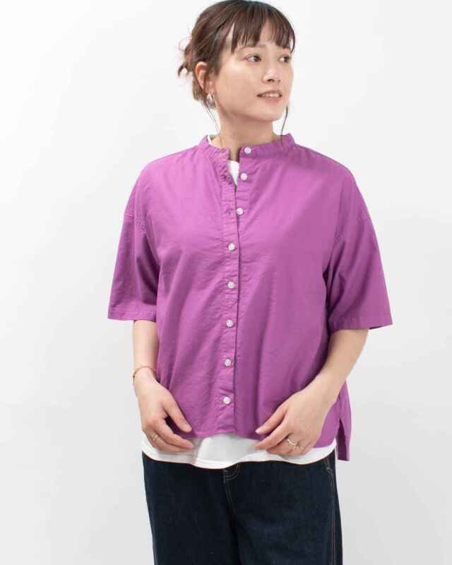 SUNSEA ビックシャツ SUNSEA(サンシー) 2024 29th SHRINKAGE COTTON BIG SHIRT シュ