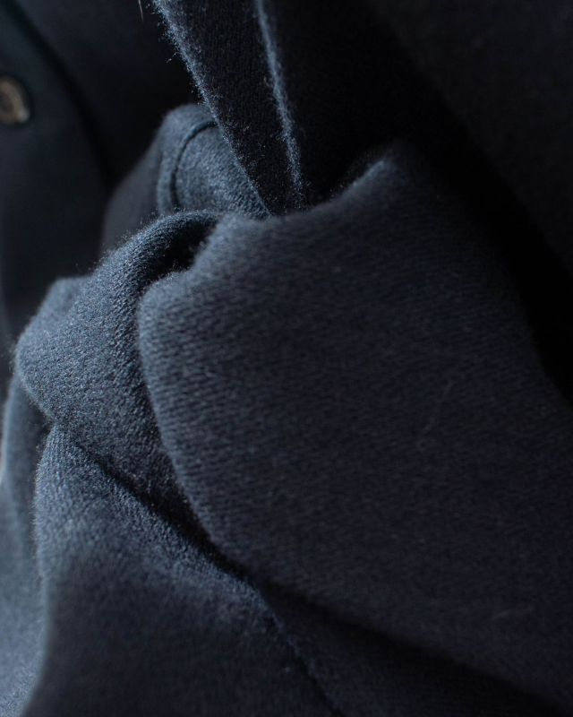 SK8037252  SUN VALLEY 16TCRドビークロス綾織起毛裏ヘリンボーンワンピース