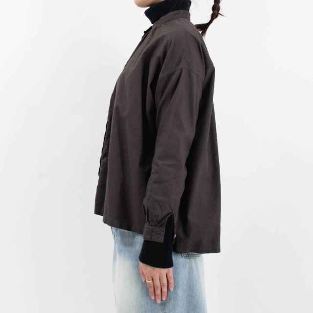 SUN VALLEY サンバレー オックスワイドシャツ SK8041246 ナチュラル ファッション  デイリー コーデ 服 30代 40代 50代 大人 カジュアル シンプル トラッド SUN VALLEY サンバレー オックスワイドシャツ SK8041246