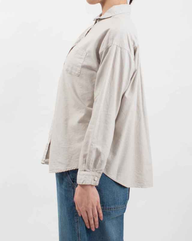 SK8101256  SUN VALLEY オックス日本製品染レギュラーシャツ