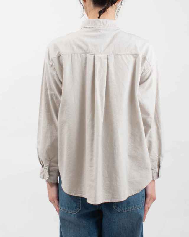 SK8101256  SUN VALLEY オックス日本製品染レギュラーシャツ