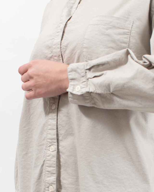 SK8101256  SUN VALLEY オックス日本製品染レギュラーシャツ