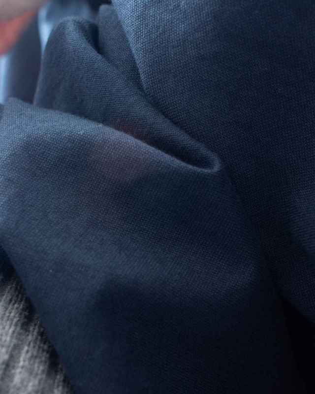 SK8102257  SUN VALLEY オックス日本製品染2WAYブラウス