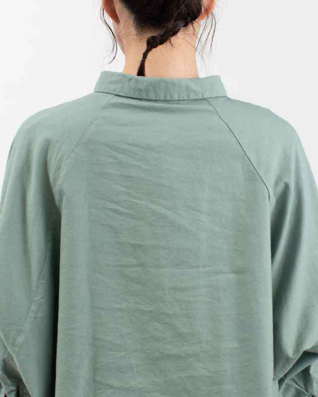 SK8103258  SUN VALLEY オックス日本製品染ドルマンブラウス