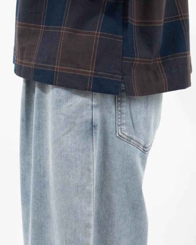 SK8106251 SUN VALLEY 21コットン平織起毛ブロックチェックブラウス