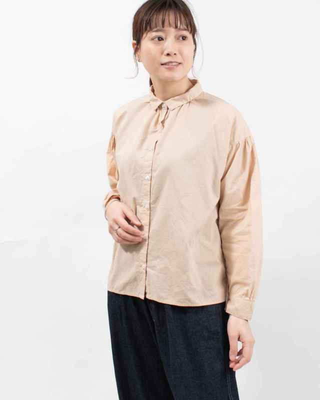 SK8120255  SUN VALLEY 30コットン平織 日本製品染 シャツ