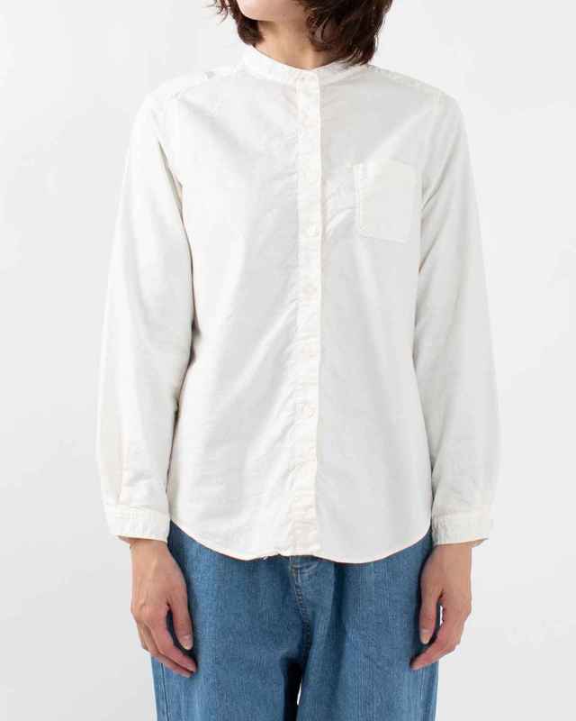 SUN VALLEY オックススタンドカラーシャツ SKT005000