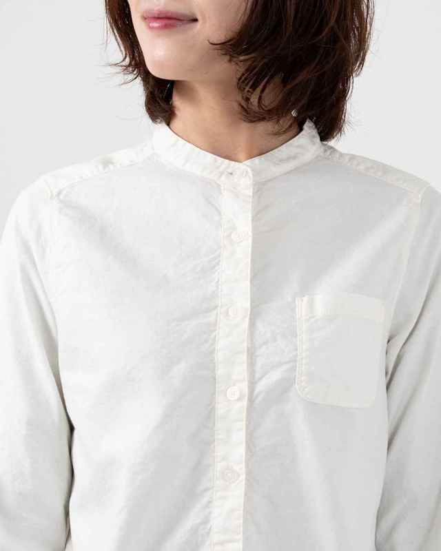 SUN VALLEY オックススタンドカラーシャツ SKT005000