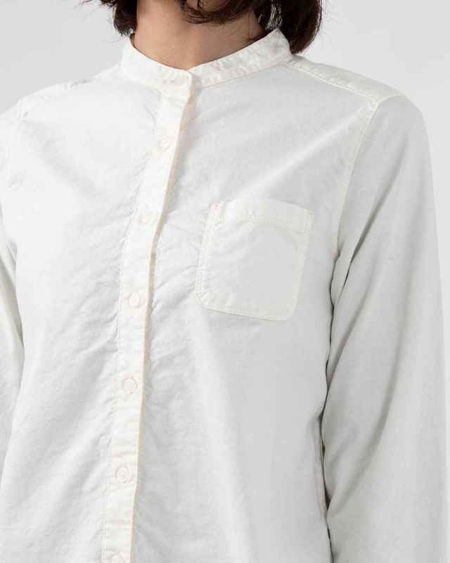 SUN VALLEY オックススタンドカラーシャツ SKT005000