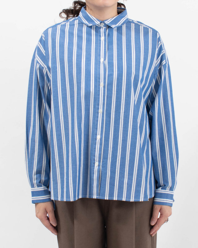 TBFF154UO te-to ストライプフレアチュニック