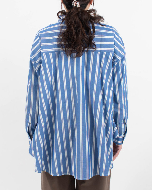 TBFF154UO te-to ストライプフレアチュニック