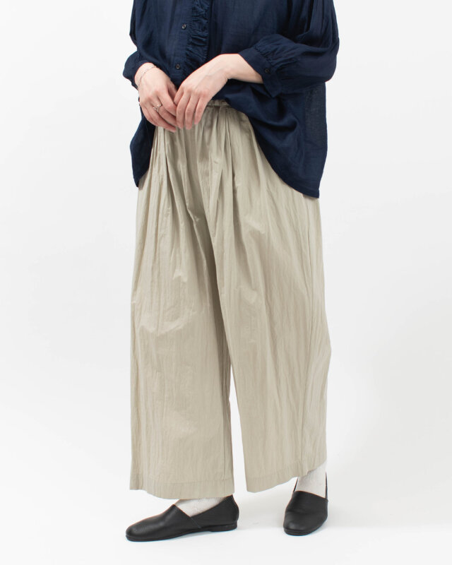 tukuroi by SUN VALLEY コットンナイロンワイドパンツ