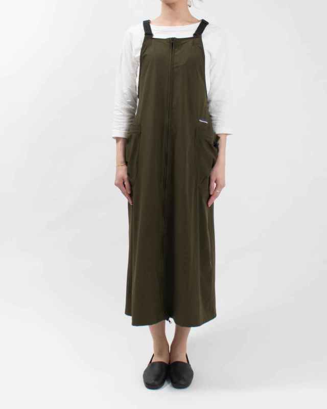 THOUSAND MILE FRONT ZIP SALOPETTE OP｜ナチュラルファッション