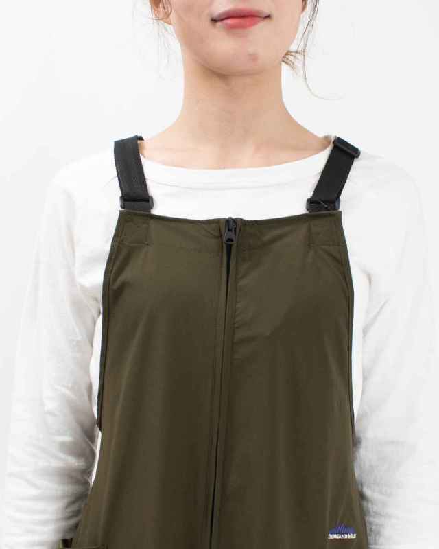 THOUSAND MILE FRONT ZIP SALOPETTE OP｜ナチュラルファッション