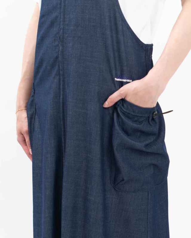 TM251TD00342  THOUSAND MILE FRONT ZIP SALOPETTE OP