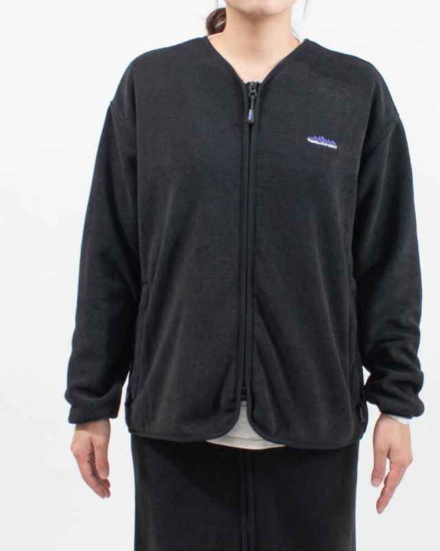 TM252KF00160 THOUSAND MILE KNIT FREECE ZIP CARDIGAN