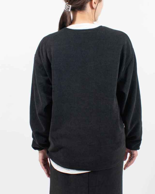 TM252KF00160 THOUSAND MILE KNIT FREECE ZIP CARDIGAN