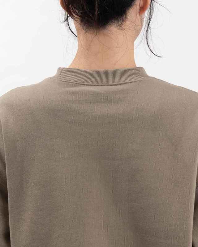 TM252UK00370 THOUSAND MILE DRAWCORD CREW NECK PULLOVER