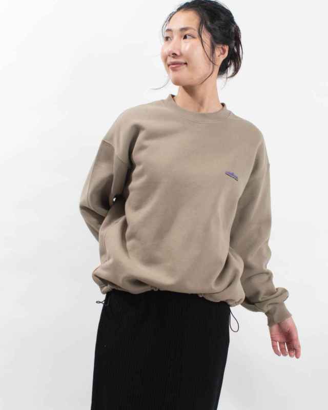 TM252UK00370 THOUSAND MILE DRAWCORD CREW NECK PULLOVER