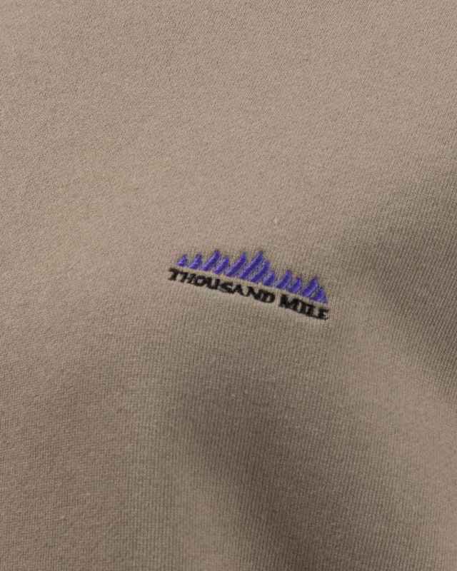 TM252UK00370 THOUSAND MILE DRAWCORD CREW NECK PULLOVER