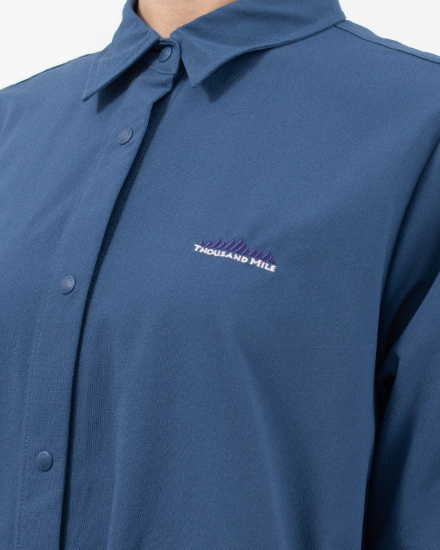 TM261HA00422 THOUSAND MILE SHORT SLEEVE SNAP OP HIGH AIR PERMEABILITY