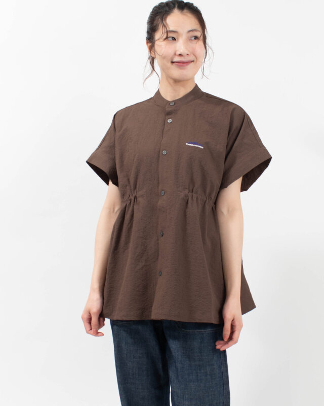 THOUSAND MILE WAIST DRAWCODE SHIRT SEERSUCKER