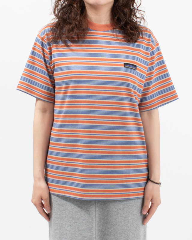 TM261TC00130  THOUSAND MILE SHORT SLEEVE T-SHIRT T/C JERSEY BORDER