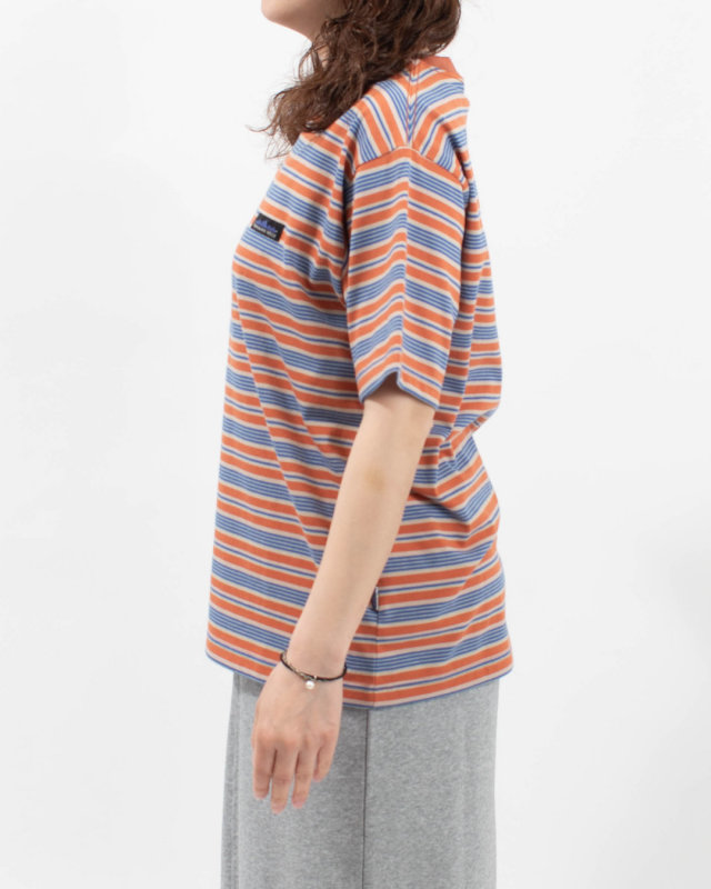TM261TC00130  THOUSAND MILE SHORT SLEEVE T-SHIRT T/C JERSEY BORDER