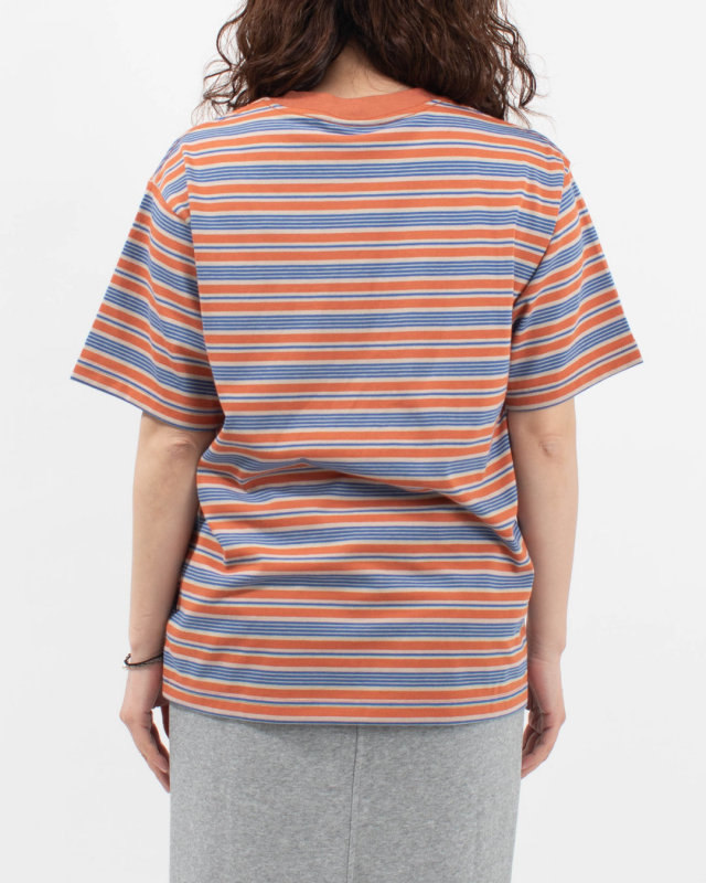 TM261TC00130  THOUSAND MILE SHORT SLEEVE T-SHIRT T/C JERSEY BORDER