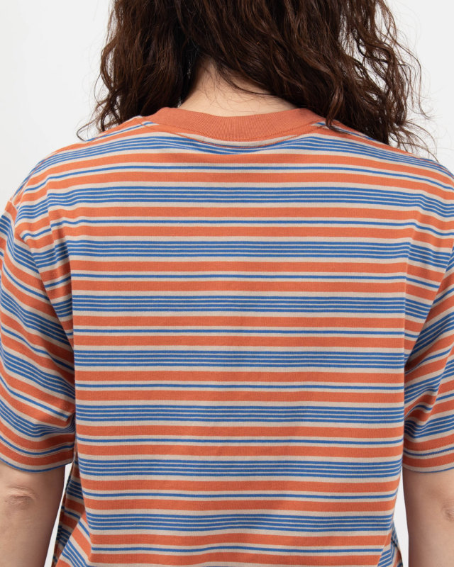 TM261TC00130  THOUSAND MILE SHORT SLEEVE T-SHIRT T/C JERSEY BORDER