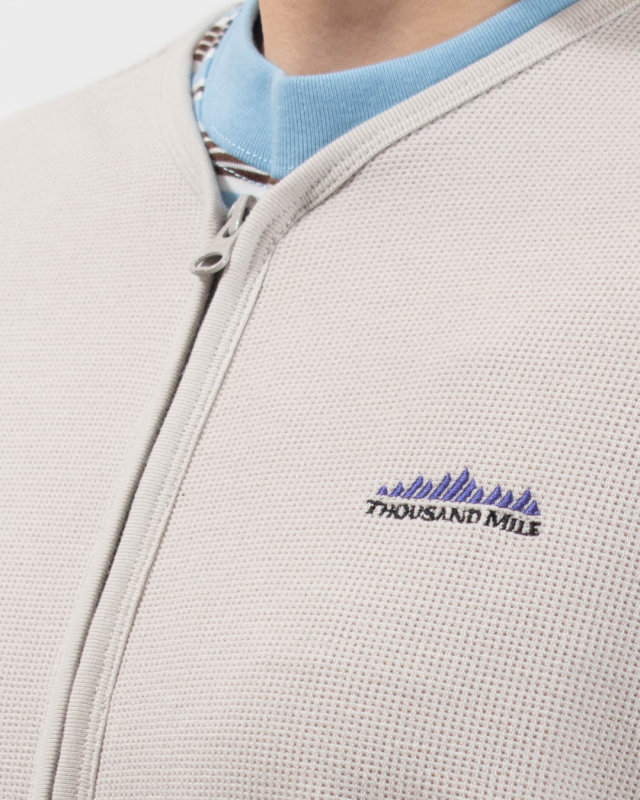 TM261WF00530  THOUSAND MILE ZIP CARDIGAN