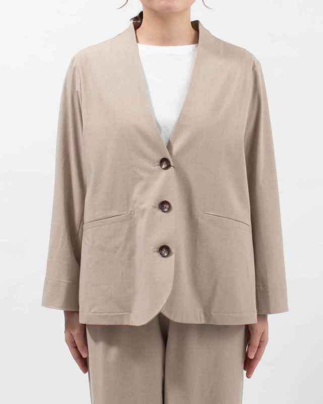 TW261D-JK33  le ciel a tempsdoux T/R平織りジャケット