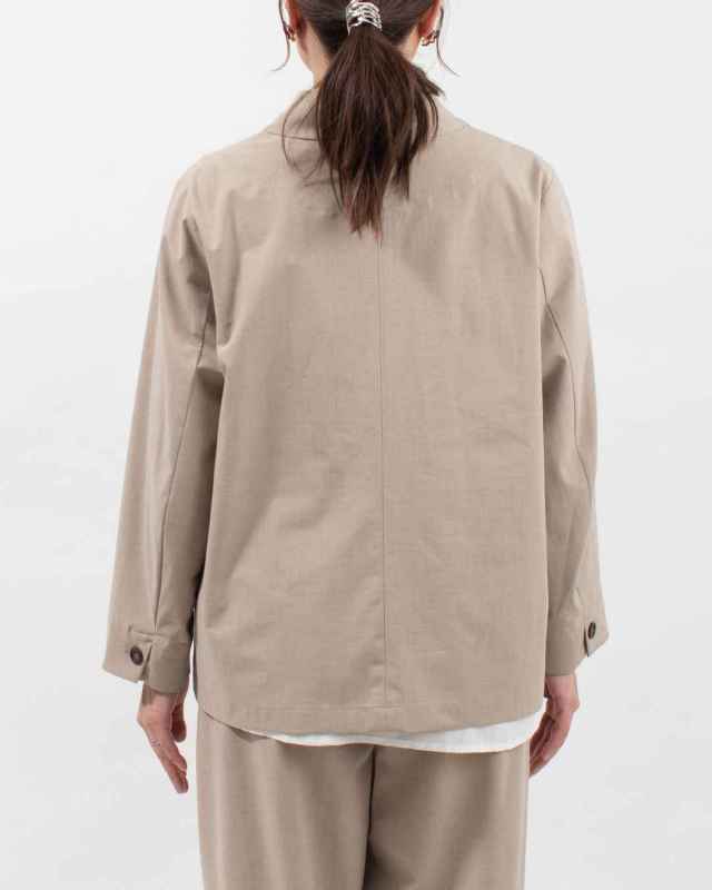 TW261D-JK33  le ciel a tempsdoux T/R平織りジャケット