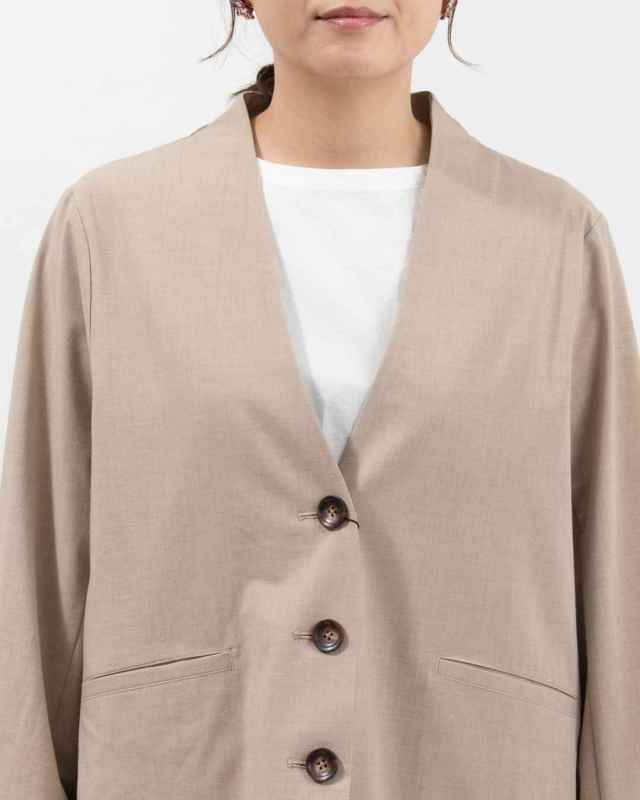 TW261D-JK33  le ciel a tempsdoux T/R平織りジャケット