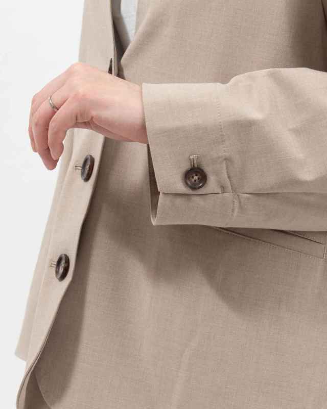 TW261D-JK33  le ciel a tempsdoux T/R平織りジャケット