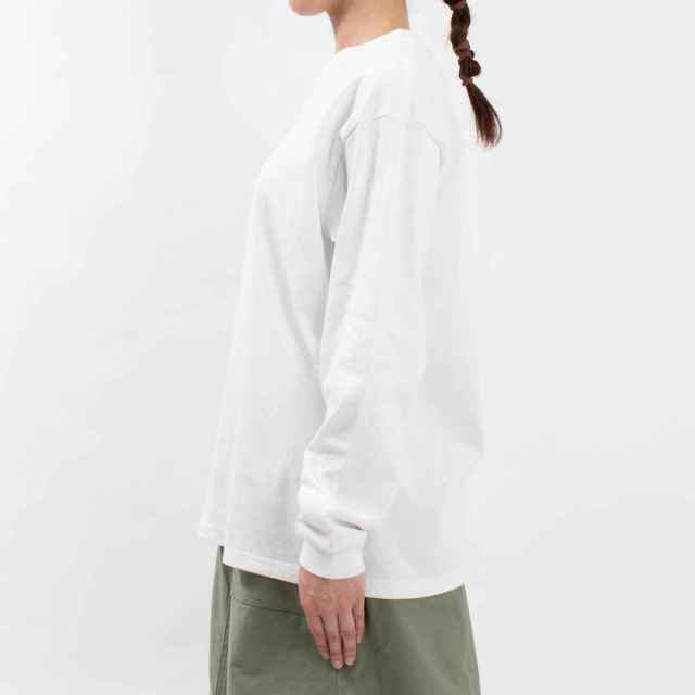 UNIVERSAL OVERALL ユニバーサル オーバーオール センターロゴロングスリーブ U2233210-B ユニセックス ロゴT デイリー コーデ 服  大人 カジュアル SOLDOUT】UNIVERSAL OVERALL ユニバーサルオーバーオール メンズ