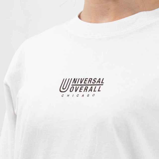 U2233210-B UNIVERSAL OVERALL センターロゴロングスリーブ