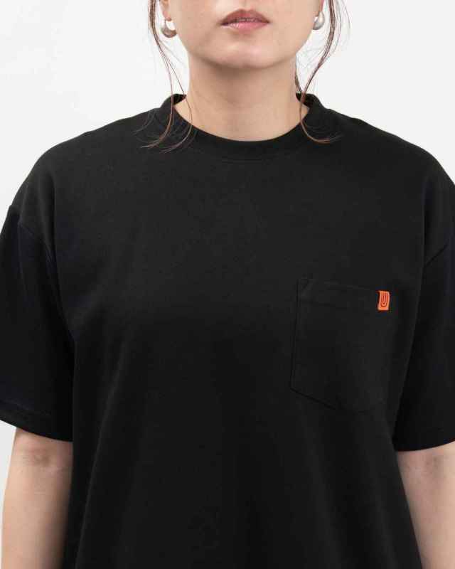 U2413211-B UNIVERSAL OVERALL PONTE POCKET TEE